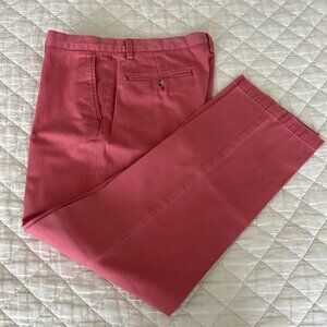 Men's Polo Chino Pants Red Size 34x30